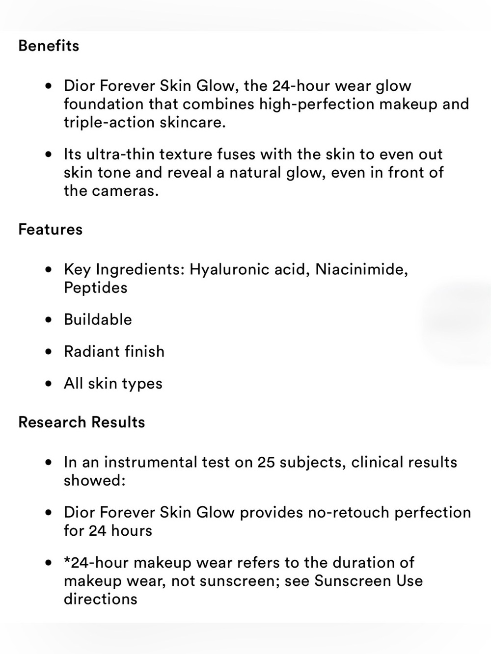 Dior Forever Skin Glow Foundation — in 3WO - Picture 10 of 11
